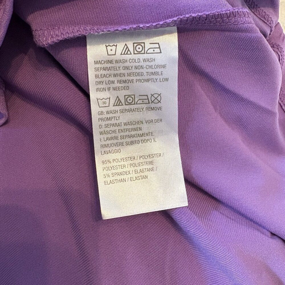 Susan Graver Women's XL Violet Purple Modern Essentials Sleeveless Stretchy Top - Picture 6 of 7